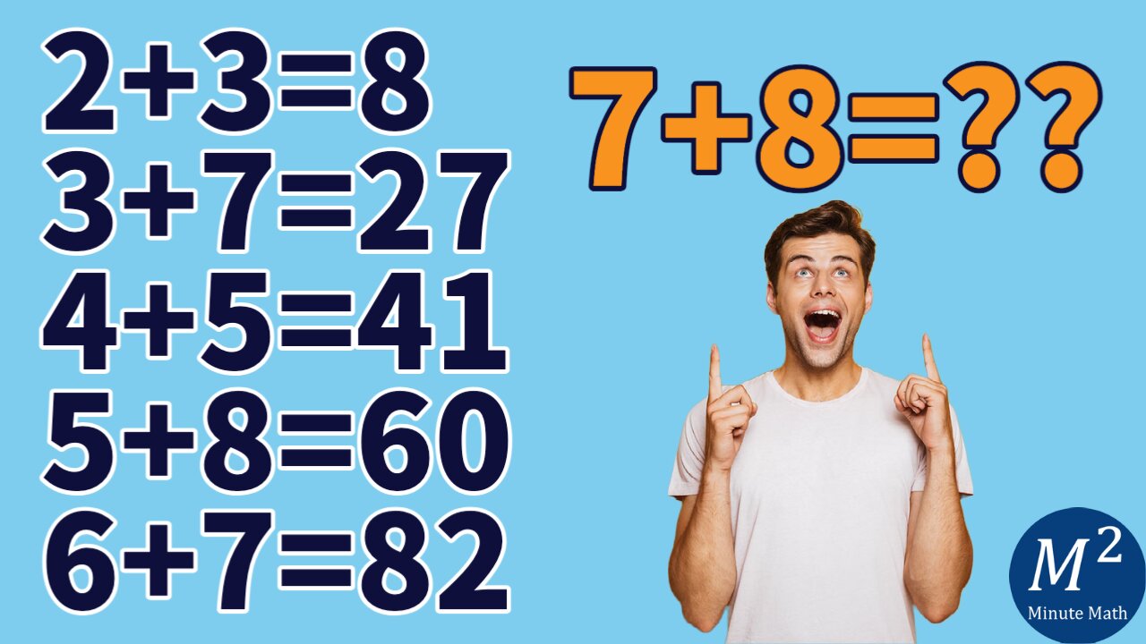 Think one step back to answer this number puzzle | Minute Math #puzzles