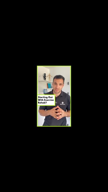 Starting A Back Pain Rehab Program - Do This! #shorts