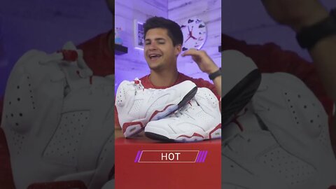 Hot or Not - Air Jordan 6 'Red Oreo' #jordan #jordan6 #hotornot #sneakers