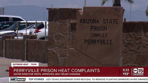 Perryville prison heat complaints