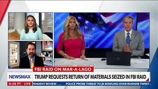 Trump Request Return of Items Seized in FBI Raid