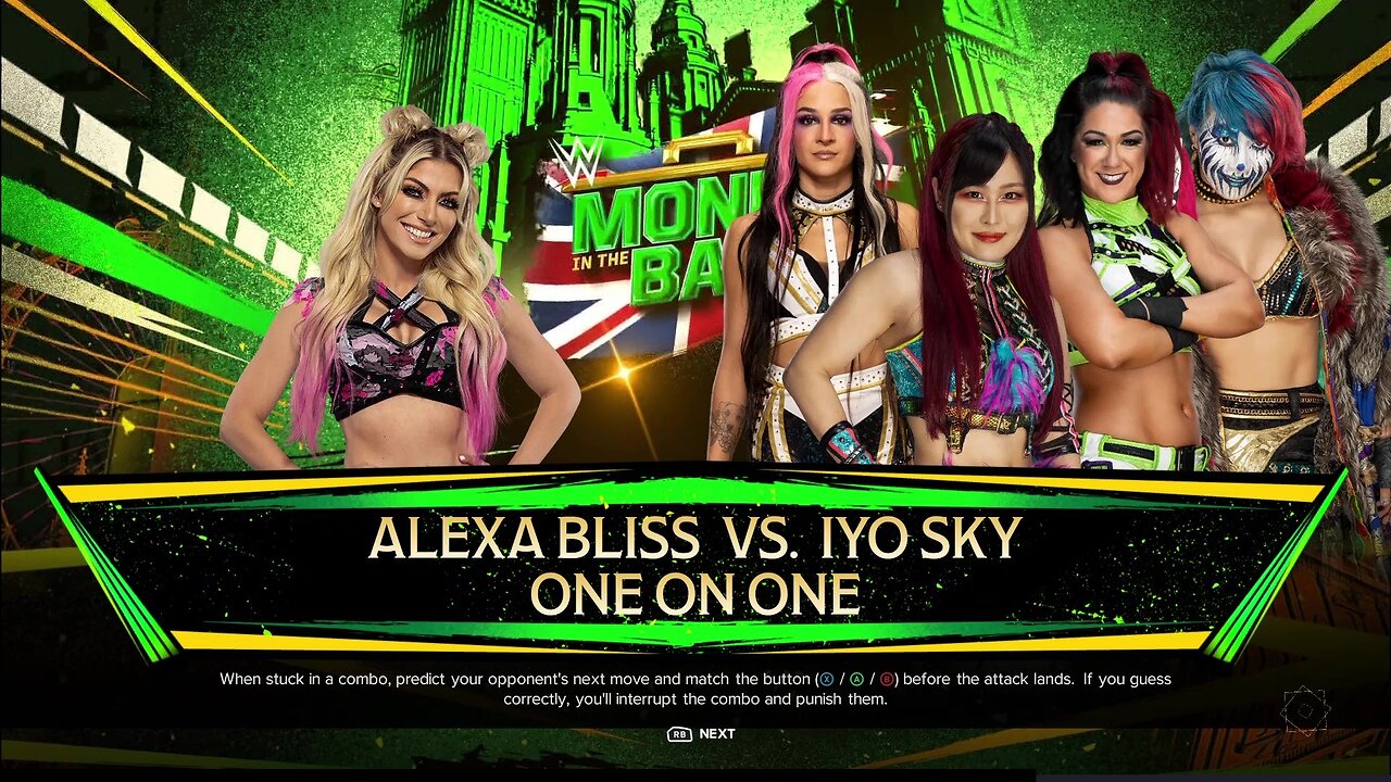 WWE 2k24 Alexa Bliss vs Iyo Sky