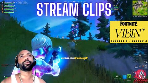 FORTNITE [LIVE] STREAM CLIPS CHAPTER 3 SEASON 3