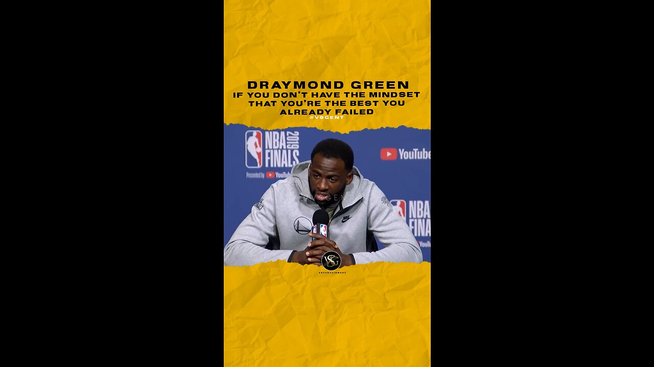 @money23green If you don’t have the mindset that you’re the best you already failed