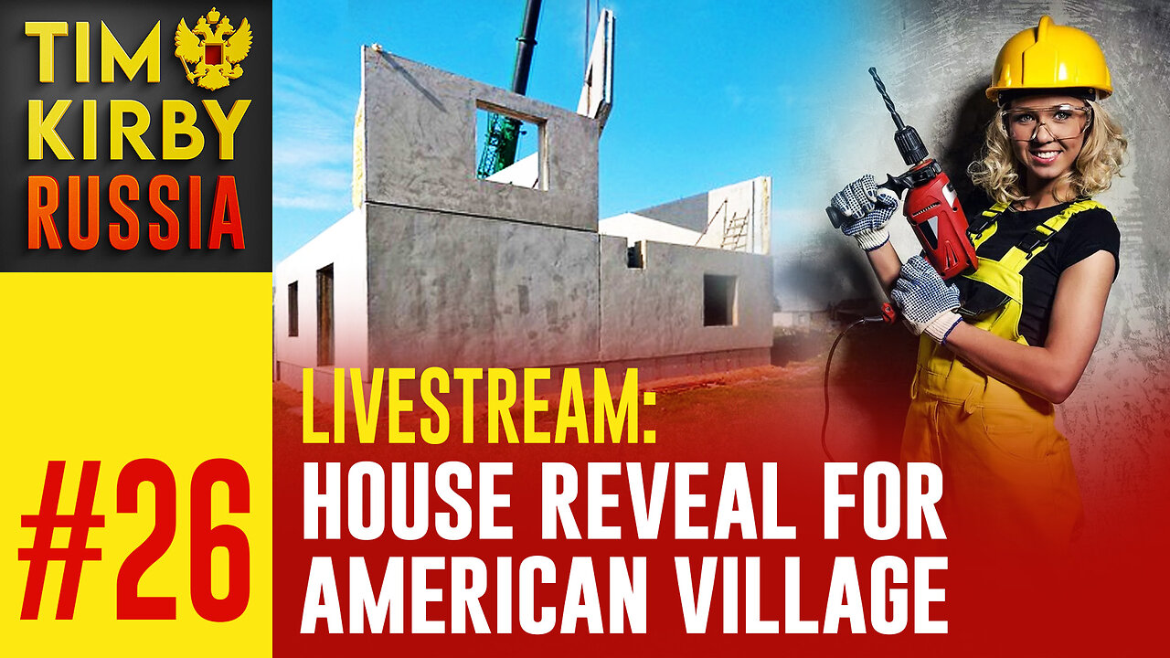 LiveStream#26 - House Reveal for American Villages Project