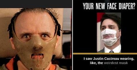 Trudeau's new mask looks familiar lol😂