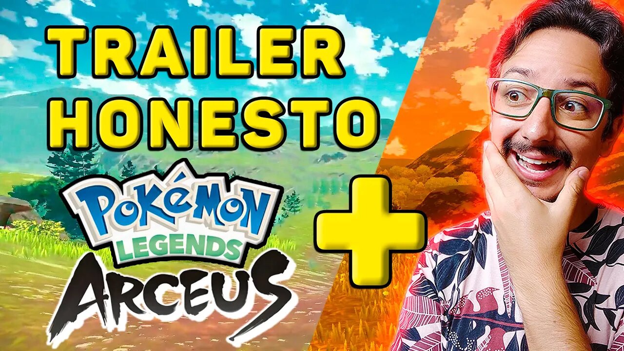 POKÉMON DE MUNDO ABERTO TRAILER HONESTO DE POKÉMON LEGENDS ARCEUS + NOVIDADES