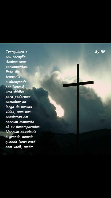 Este dia tranquilo e abençoado por Deus