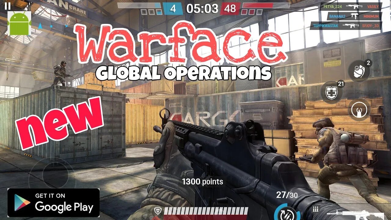 Warface: Global Operations – for Android