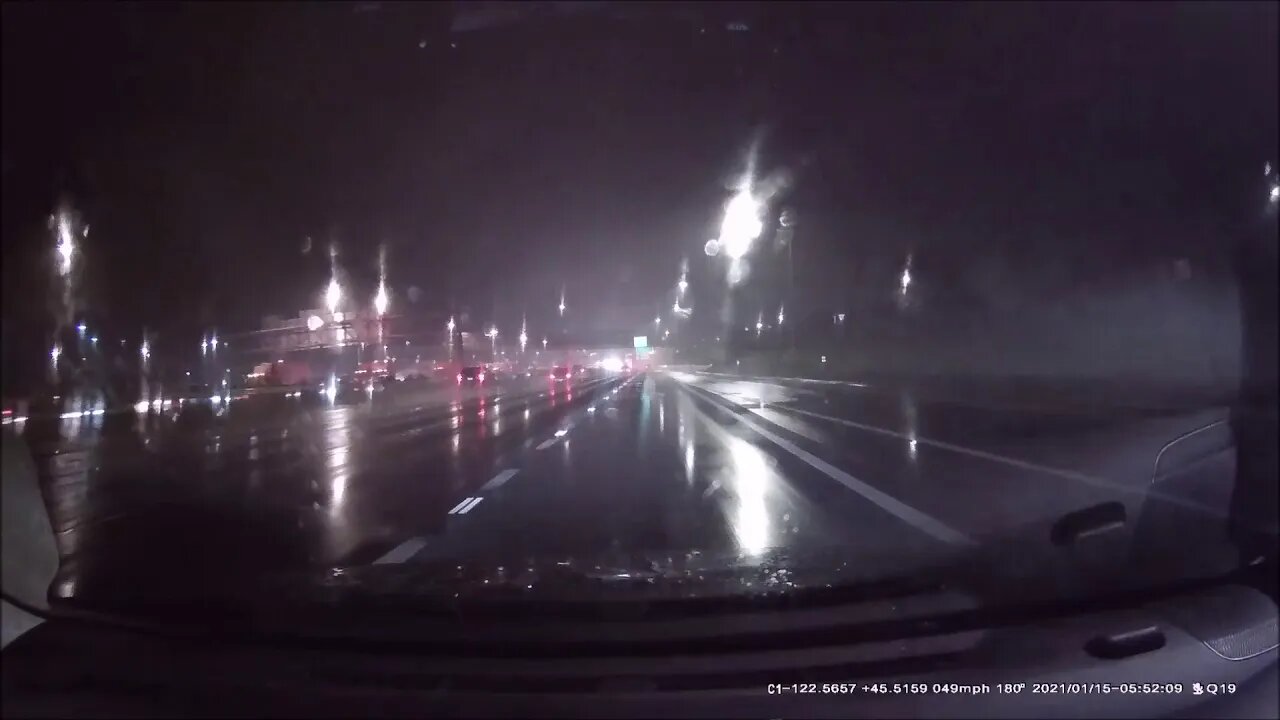 Ride Along with Q #93 - I-205 NB Shut Down Deadly Accident - 01/15/21 - DashCam Video by Q Madp