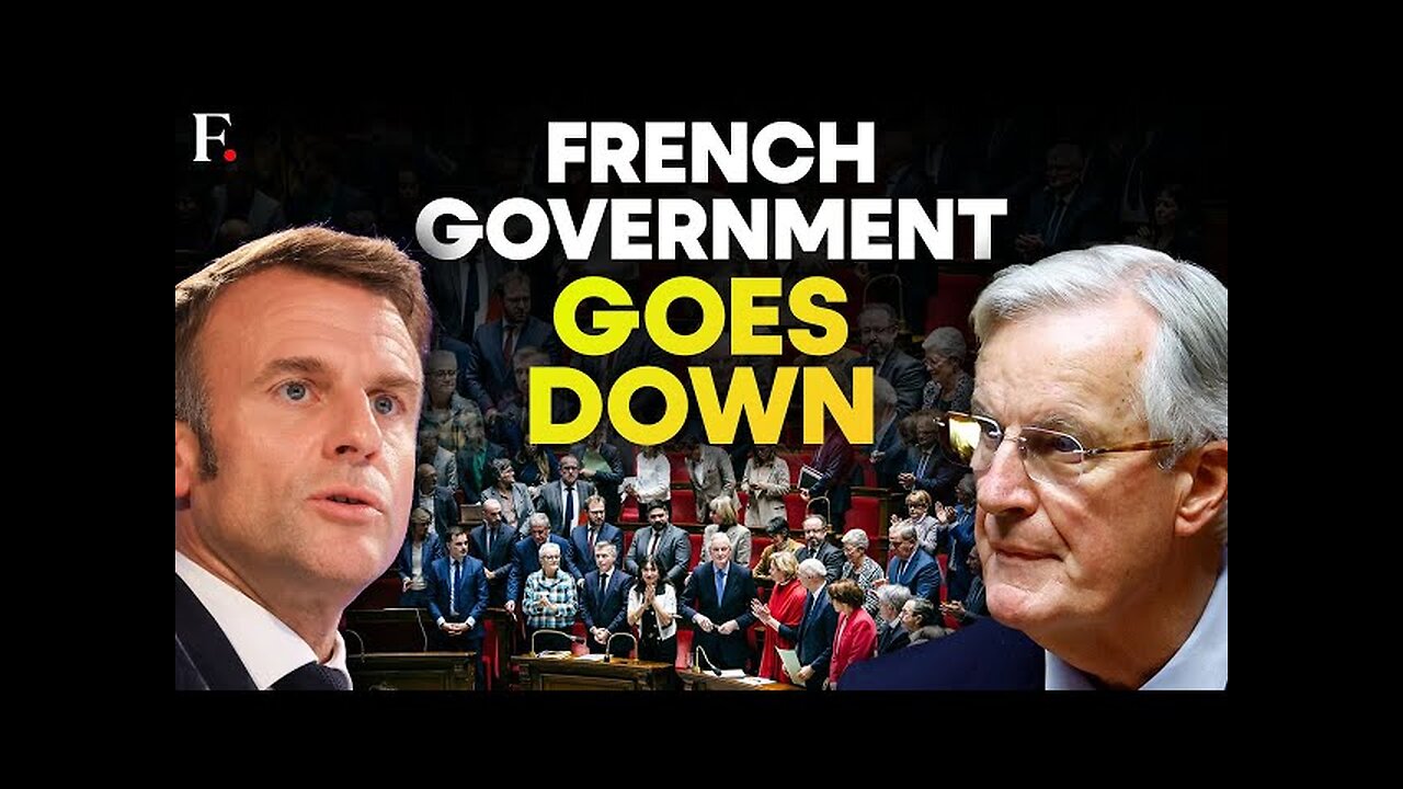 France: President Macron Under Fire As PM Michel Barnier's Government Falls After No-Confidence Vote