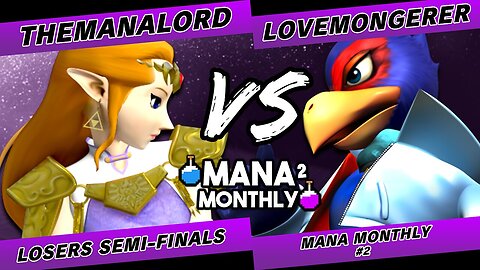 Mana Monthly 2 - TheManaLord (Zelda) vs Love Mongerer (Falco) Smash Melee Tournament