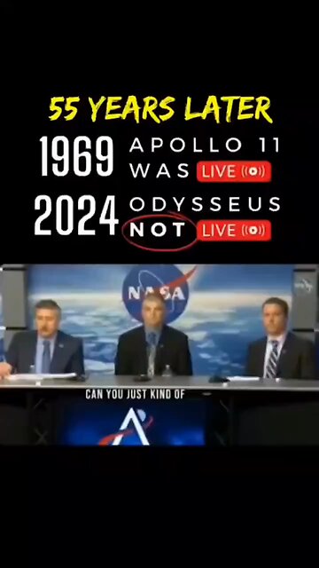 ⛔️“Why were we able to livestream the moon landing in 1969 but not in 2024?” Callers asks N