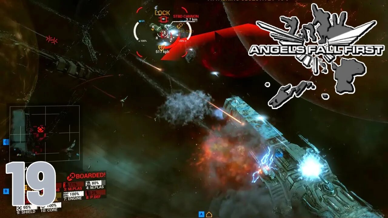 Lellebah. Space Ship Battles Hell yes - Angels Fall First - 19