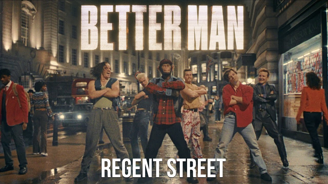 Better Man - Official Regent Street Clip (2025) Robbie Williams