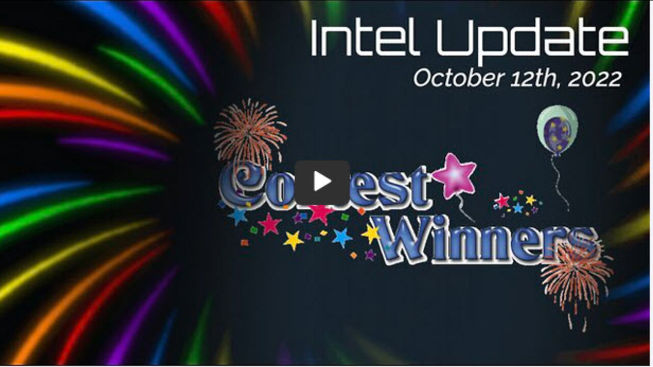 PHIL GODLEWSKI -Intel update & Art Contest Winners - October 12th, 2022