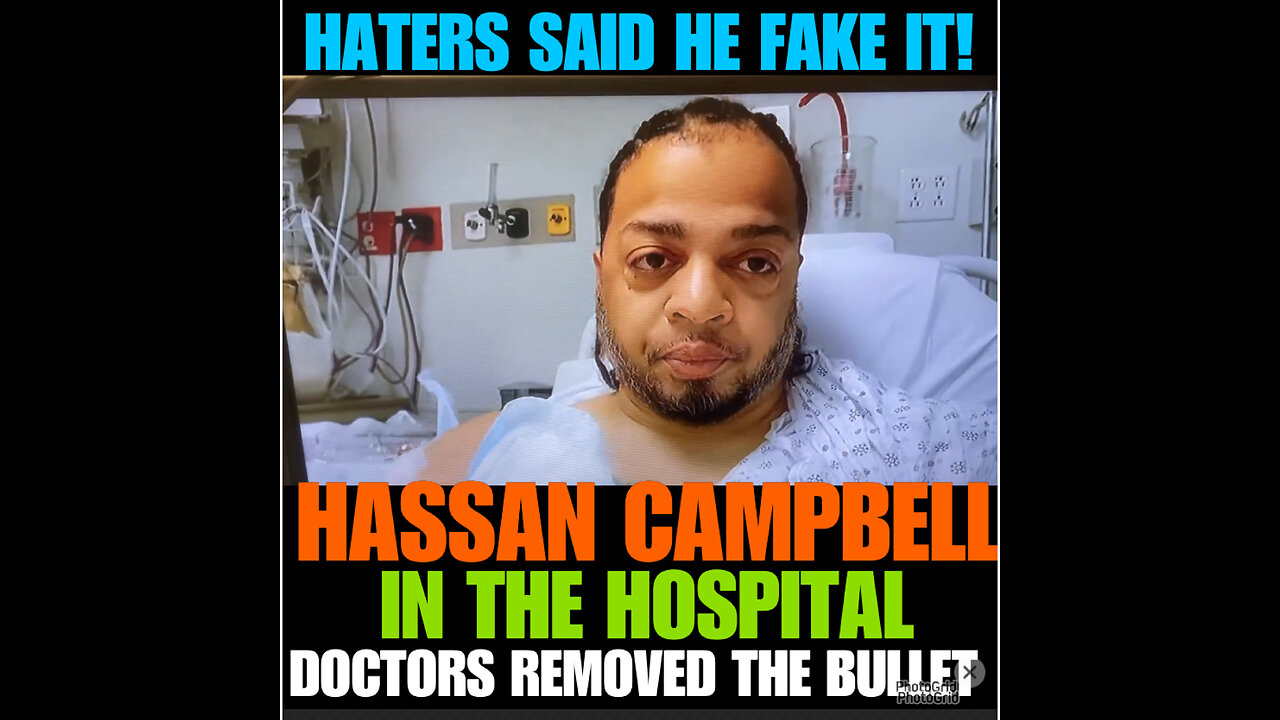 NIMH Ep #693 Hassan Campbell I in the hospital, doctors removed the BULLET!