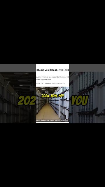 The Bitcoin Hash Rate: What to Expect from the 2024 Halving Event #bitcoinmining