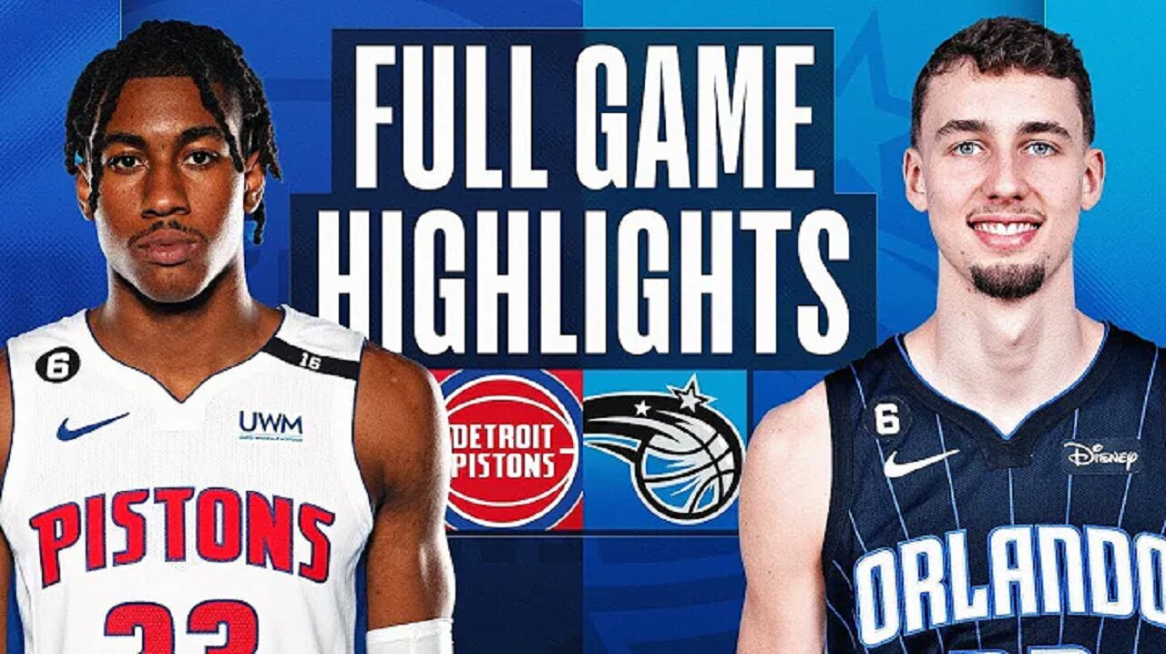 Detroit Pistons vs. Orlando Magic Full Game Highlights | Feb 23 | 2022-2023 NBA Season