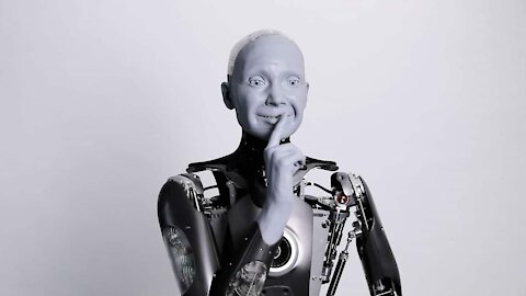 Technology / Ameca the Humanoid Robot at CES 2022