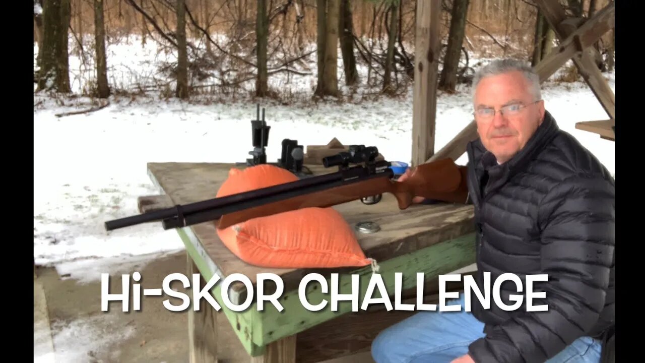 #highscorechallenge with the Benjamin Marauder.177 PCP air rifle