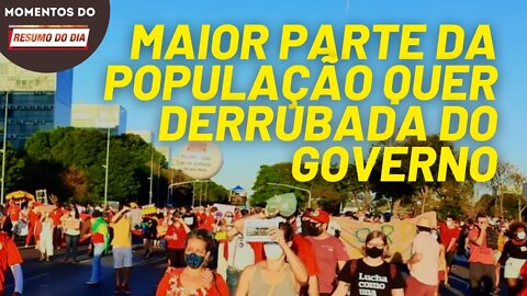 O Fora Bolsonaro é cada vez mais popular | Momentos Resumo do Dia