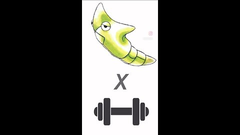 Swole Pokémon - Caterpie, Metapod, Butterfree