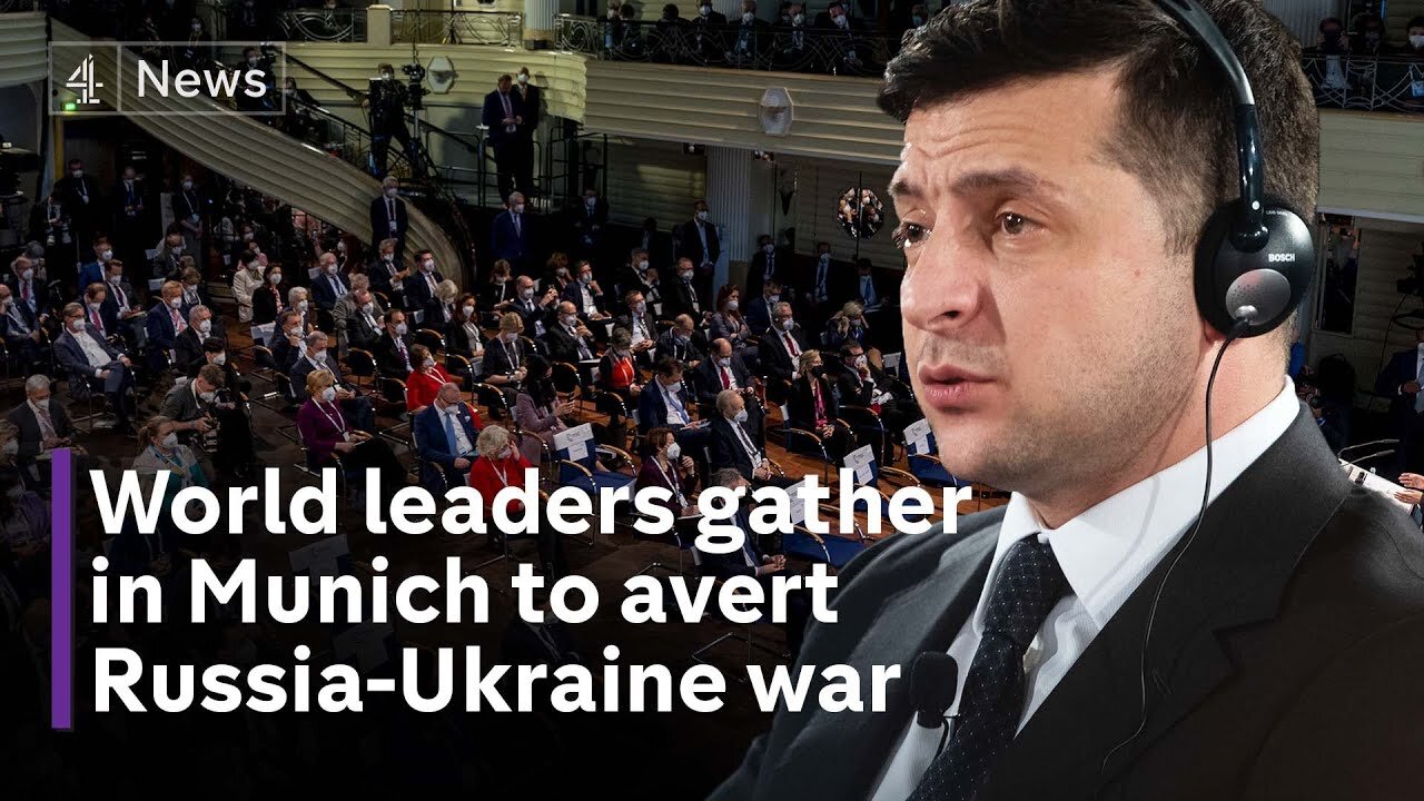 World leaders gather in Munich to avert Russia-Ukraine war