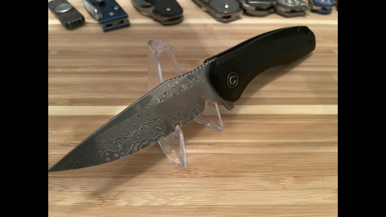 Civivi Backlash In Damascus Pocket Knife Review