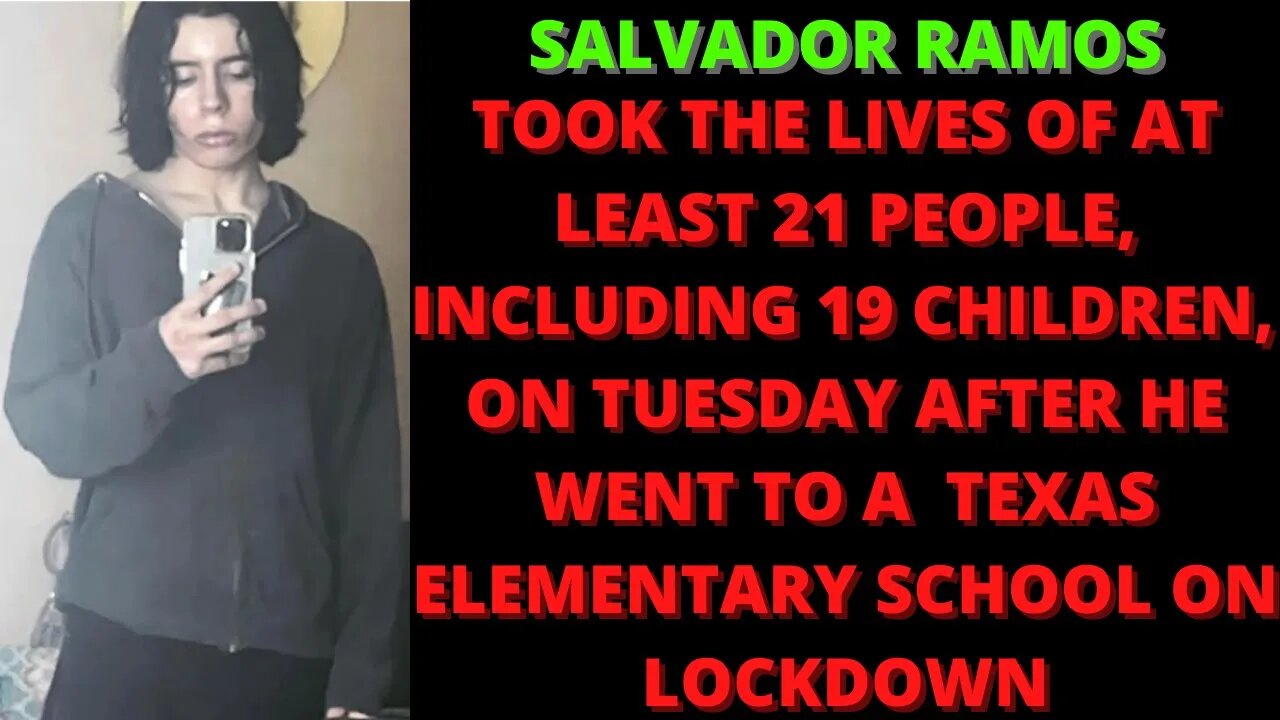 |NEWS| Salvador Ramos Could've been Stopped