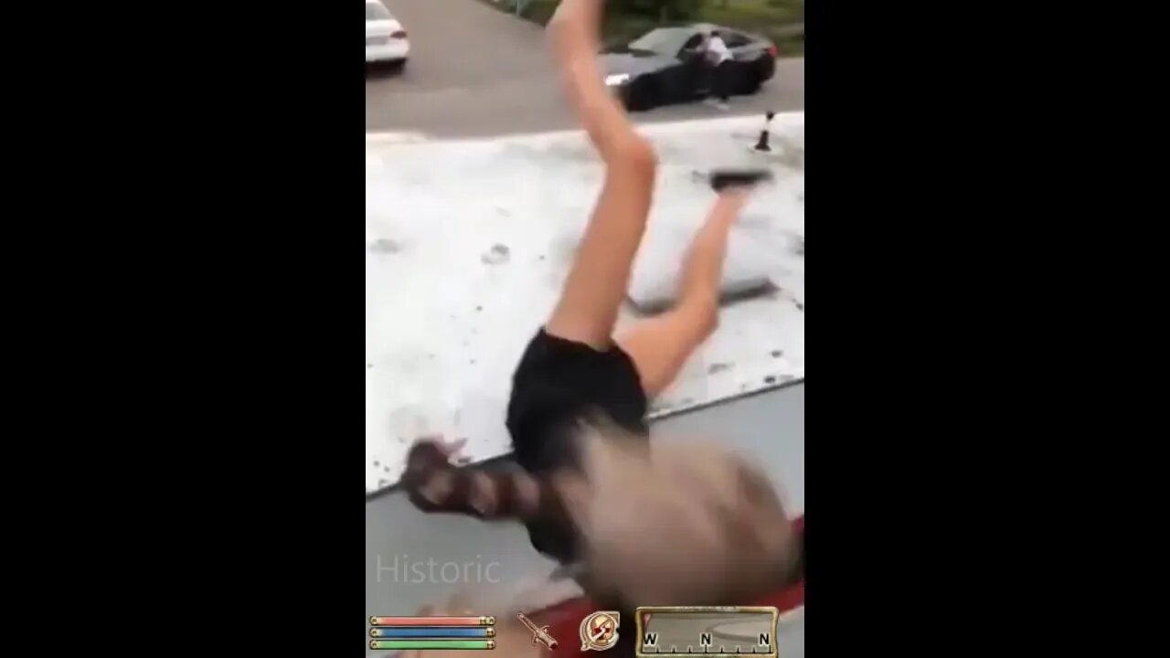 Ragdoll Fall Physics NPC - Oblivion NPC