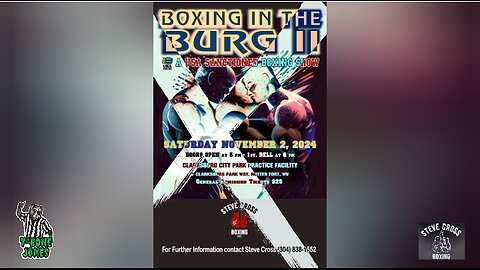 BOXING in the BURG 2!!! (FULL SHOW)