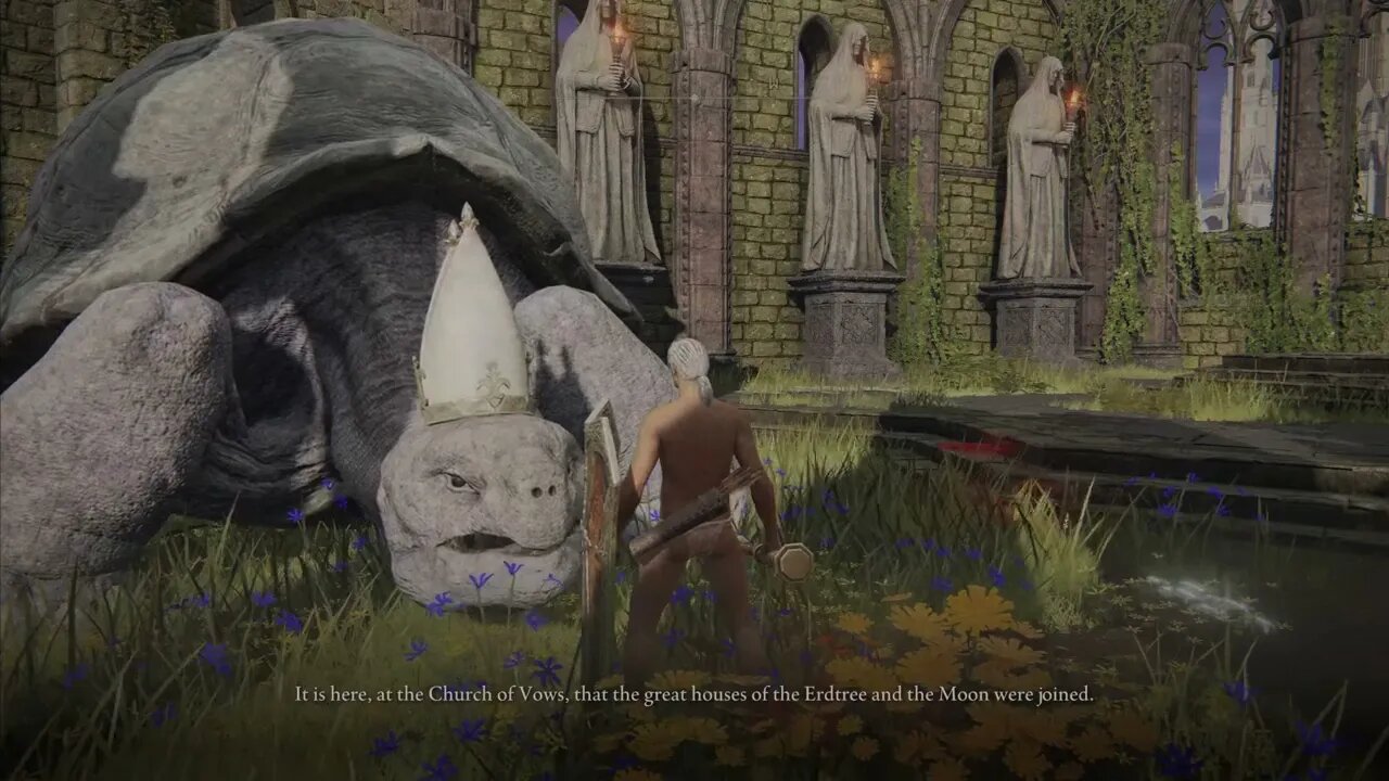 Elden Ring Moongrum Carian Super Cheese Boulder Boss Battle + Turtle Dialogue