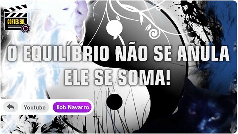 Deus e o homem sobre o equilibrio yin & yang
