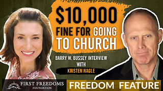 $10,000 Fine For Going To Church