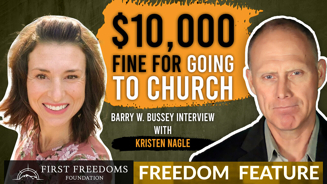 $10,000 Fine For Going To Church