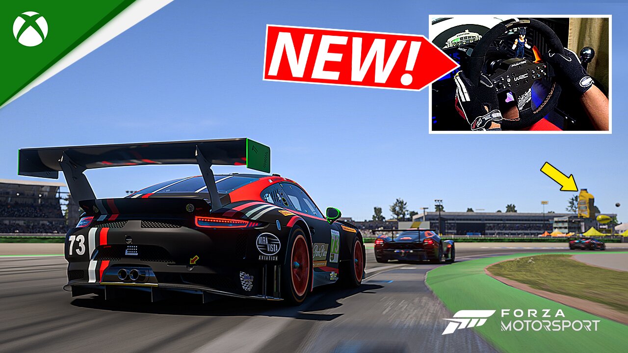 INSANE! Hockemheimring Circuit Forza Motorsport Porsche 911 GT3 R | CSL Elite Steering Wheel