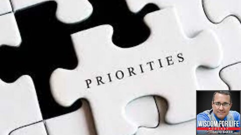 Wisdom for Life - "Priorities - I Must!"