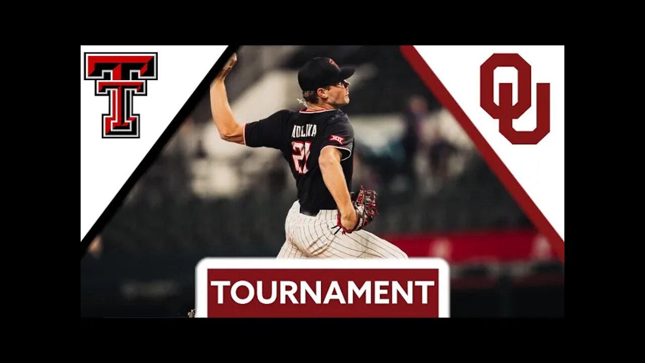 #22 Oklahoma vs #8 Texas Tech Highlights (Big 12 Tournament) | 2022 College Baseball Highlights