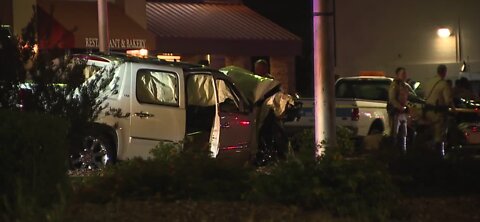 Suspect in custody after officer-involved shooting turned car chase