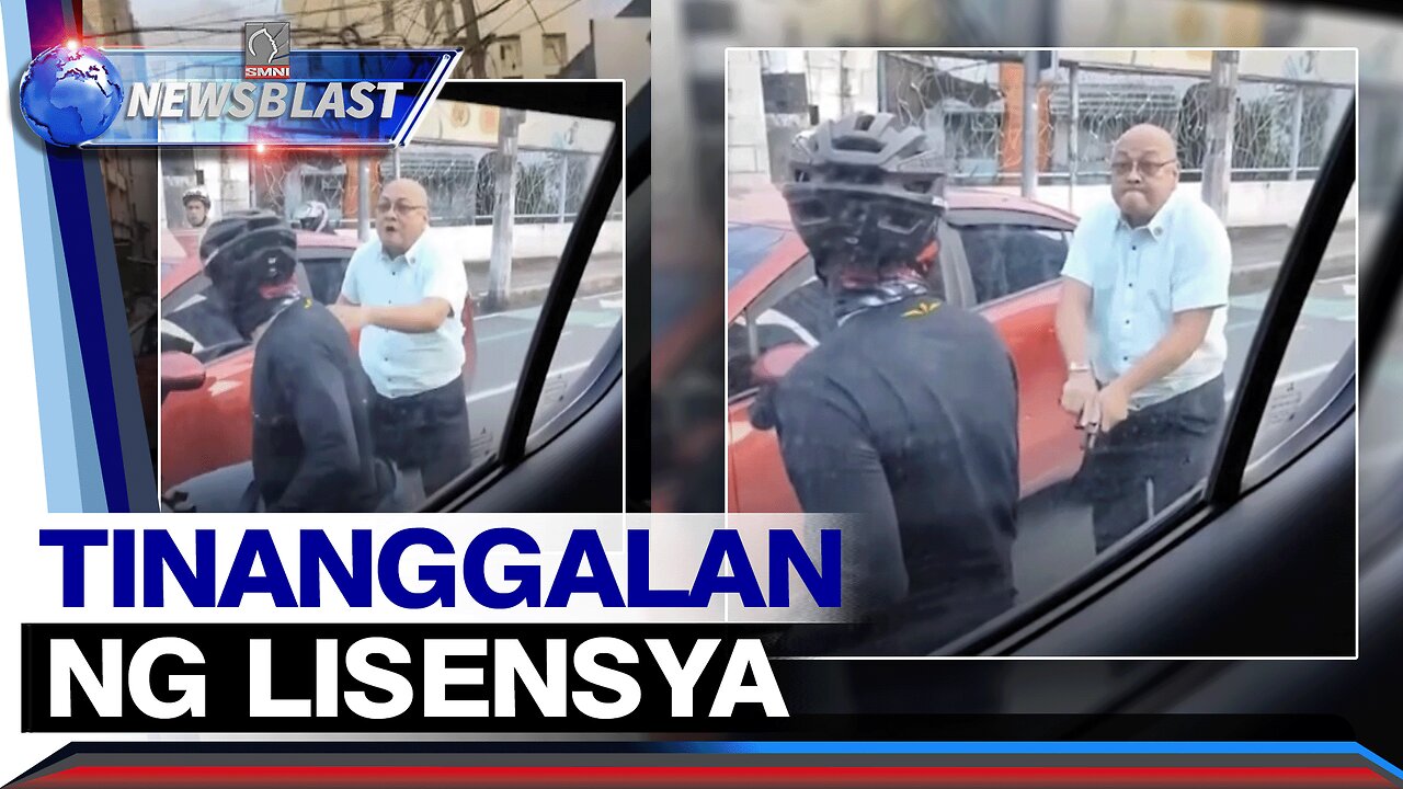 Dating pulis na nanutok ng baril sa siklista sa Quezon City, tinanggalan ng lisensiya ng baril