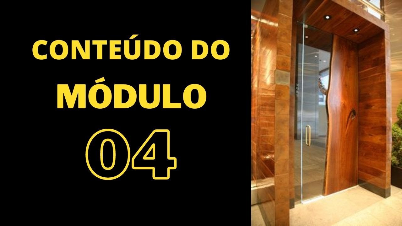 Portas Resinadas de Luxo Conteúdo do Módulo 4 Curso de Resina Resintech