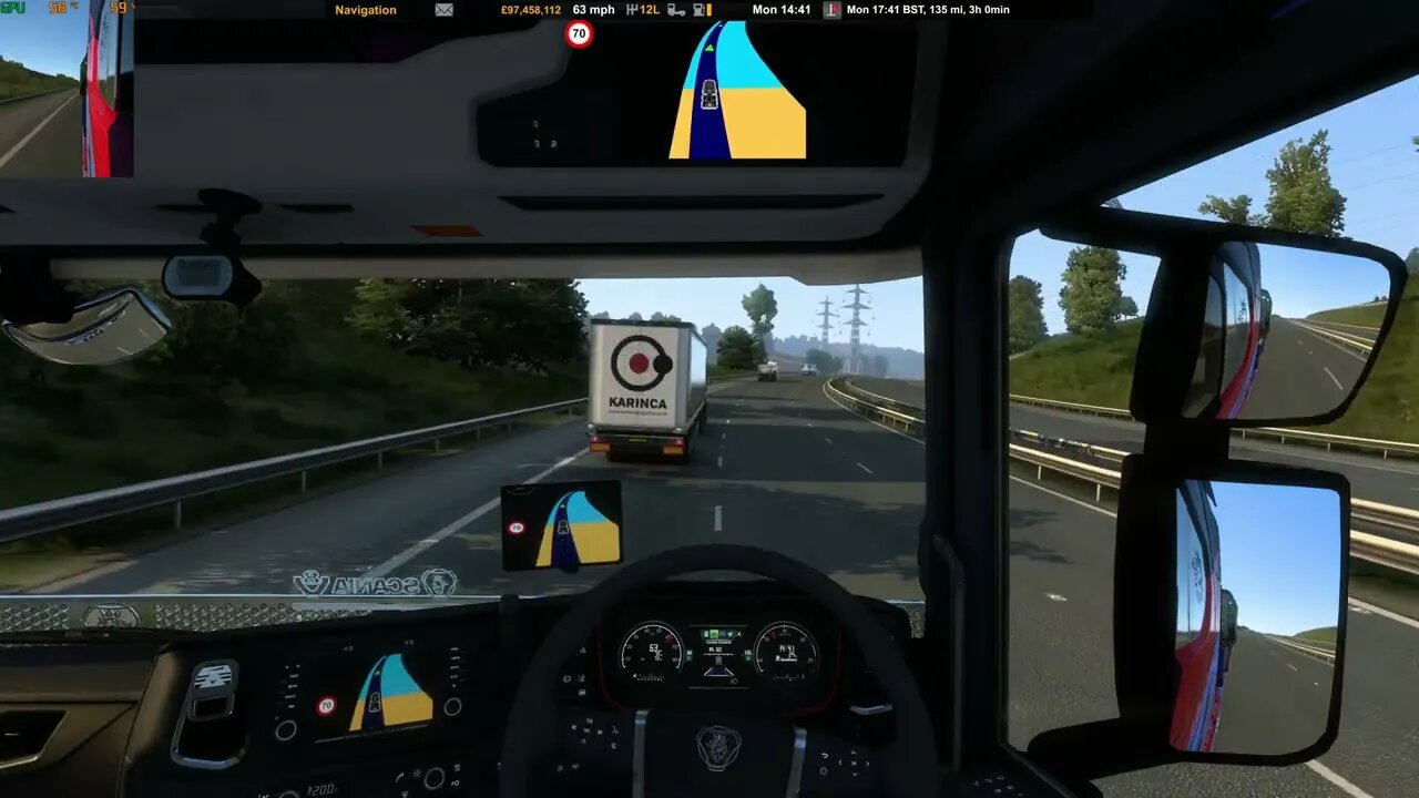 4k gameplay Euro Truck Simulator 2 London to cardiff with a 61 tonne train can i get it there safely