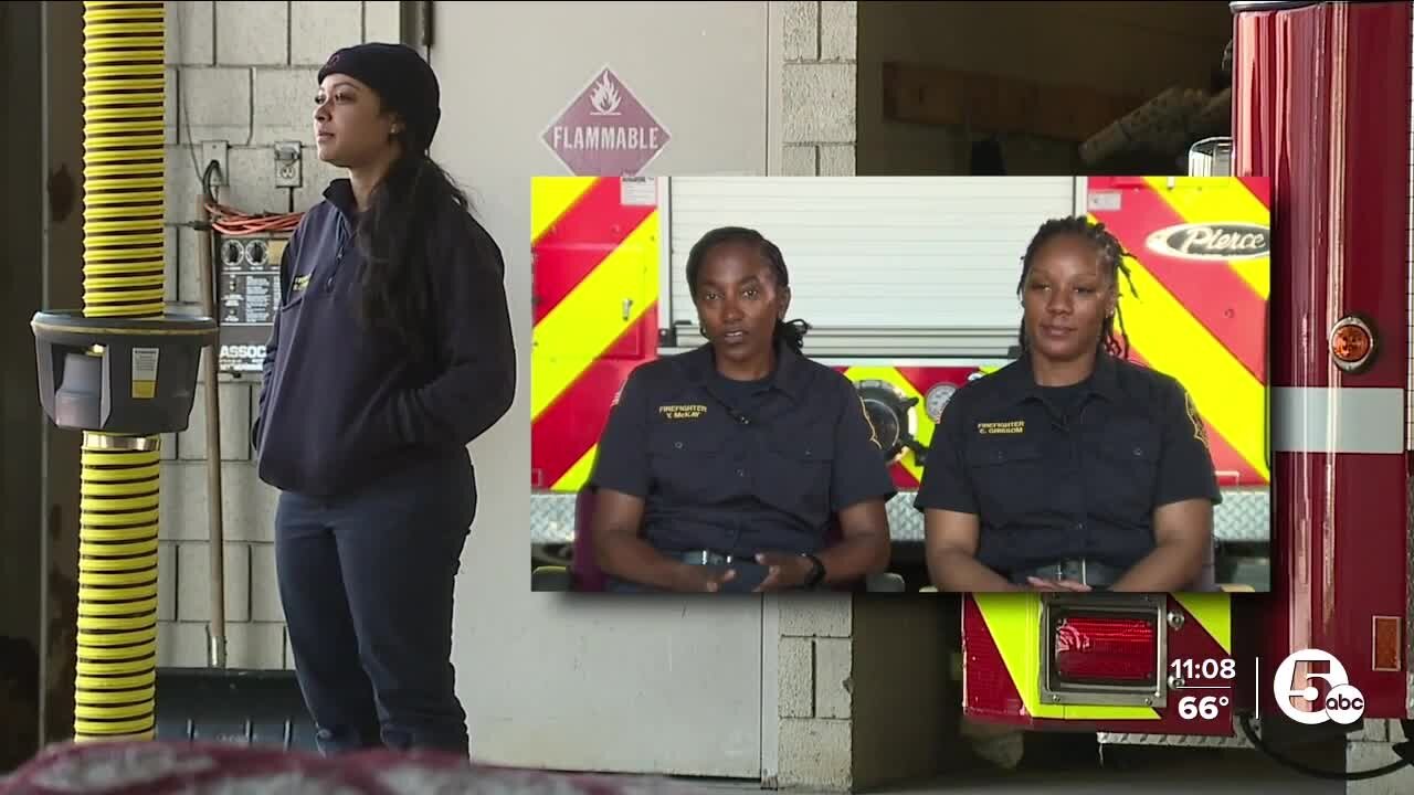 3 Black women become first trio to be members of Cleveland Fire in over 20 years