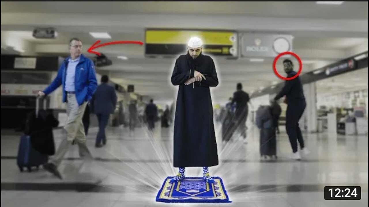 Muslim Praying in Airport Social Experiment_1080p