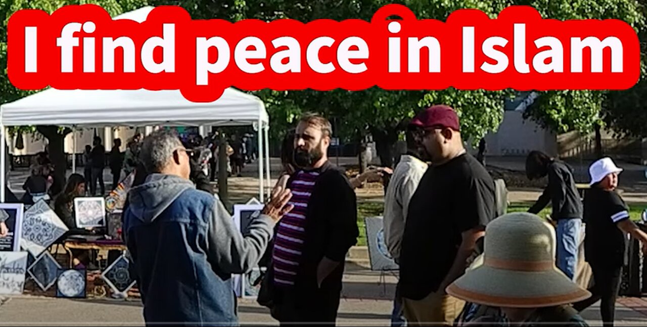 I find peace in Islam/BALBOA PARK