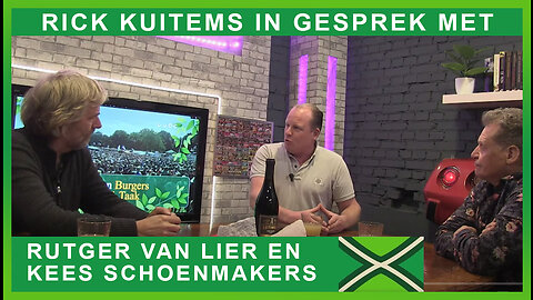 Rick Kuitems in gesprek met Rutger van Lier en Kees Schoenmakers