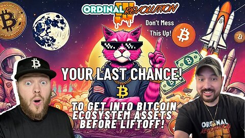 🚨DON'T MESS THIS UP! (Last Chance To Get Into Bitcoin Ecosystem Assets Before LiftOff!)🚨