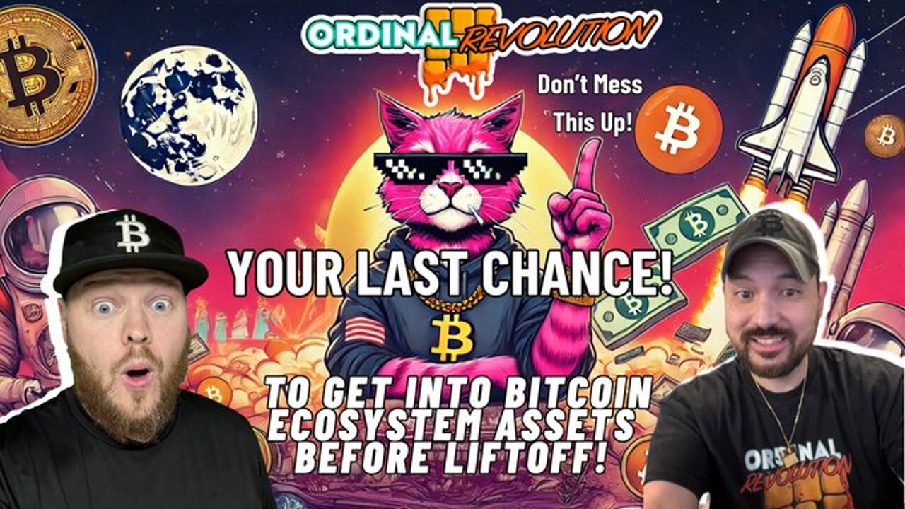 🚨DON'T MESS THIS UP! (Last Chance To Get Into Bitcoin Ecosystem Assets Before LiftOff!)🚨