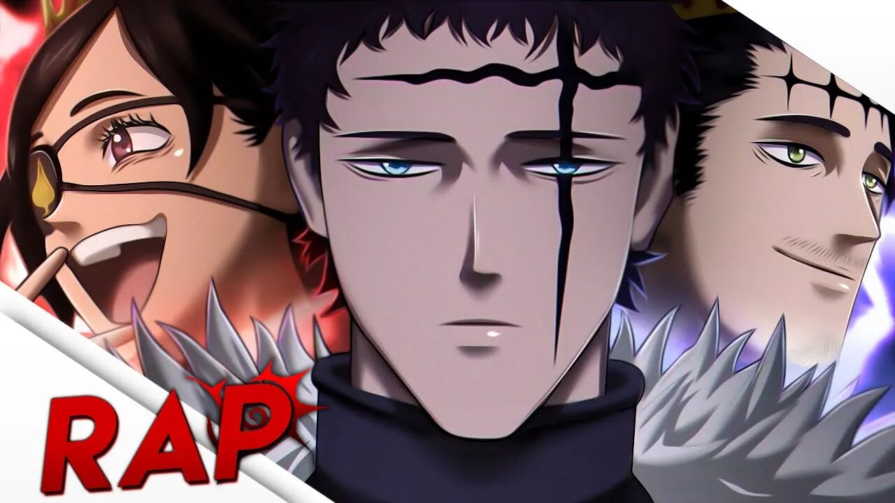 Rap da Tríade Negra (Black Clover) | Os Magos Mais Poderosos de Spade | Sting (@Prod Hunter​)